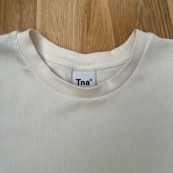 TNA Ribbed T-Shirt Size Small - Picture 3 of 4